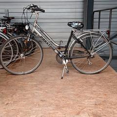 Bicicleta feminina Prestige Zilver/zwart, segundo informou Fietsdepot Hasselt usando iLost