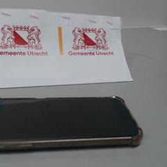 Telefóny zwart Samsung, ako bolo nahlásené Gemeente Utrecht pomocou iLost