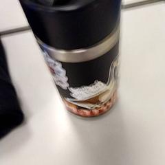 Garrafa para beber Zwart, como reportado por Vrije Universiteit Amsterdam utilizando o iLost