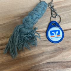Schlüsselband blau mit Volksbank Vechta Chip, as reported by Wilmering Vechta using iLost