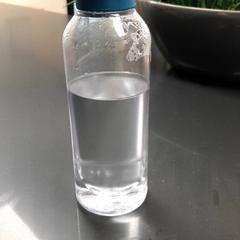 Botella de auga Transparant, blue, segundo informou TU/e - Receptie Vertigo usando iLost