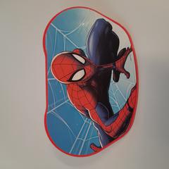 Spiderman bordje, rapporterat av Connexxion Zeeuws-Vlaanderen med iLost