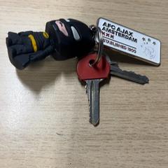 Sleutelbos Metalen sleutelbos met hangers, som rapportert av Pathé Amsterdam Noord ved bruk av iLost