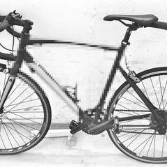 racefiets, gerapporteerd met iLost