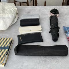 Bag with Glasses Coat Umbrella Cosmetic, jak bylo nahlášeno na iLost
