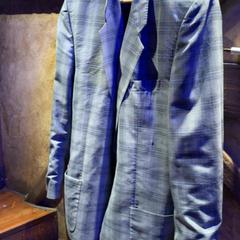 Blazer Plaided blue, ako bolo nahlásené Club Nyx/Exit Café pomocou iLost