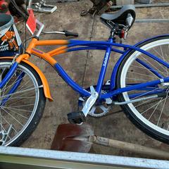 Herenfiets blauw oranje, zoals gemeld door Gemeente Zevenaar met iLost