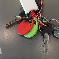 Kulcstartó, amint azt Qbuzz GD Groningen HS az iLost segítségével jelentette.
