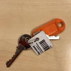 Sleutels Orange tag, zoals gemeld door MEININGER Hotel Amsterdam City West met iLost