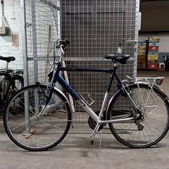 자전거 Blauw/zilver Union, iLost를 사용하여 Fietsdepot Hasselt에 보고됨