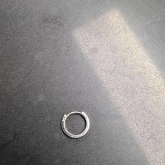 Earring silver, as reported by TU/e - Receptie Vertigo using iLost