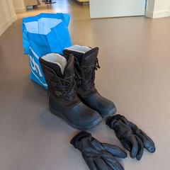 Handschuhe & Sack Leather, winter, gemeldet von Conscious hotel Oudegracht über iLost