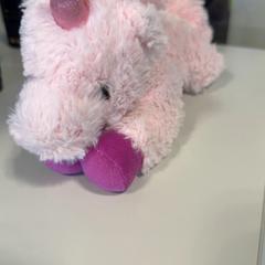 꼭 껴안고 싶은 장난감 Roze eenhoorn knuffel, iLost를 사용하여 Burgers' Zoo에 보고됨