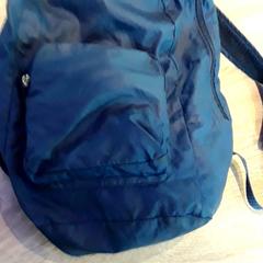 Backpack Blauw nylon, as reported by EBS Tramplein using iLost