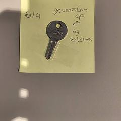 Chiave, come riportato da Bibliotheek Neude (Utrecht) utilizzando iLost