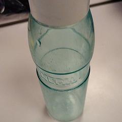 Drinkfles Blauw, zoals gemeld door Vrije Universiteit Amsterdam met iLost