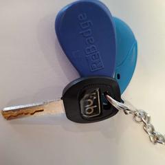 Keychain 2 badges bleus, as reported by ilévia using iLost