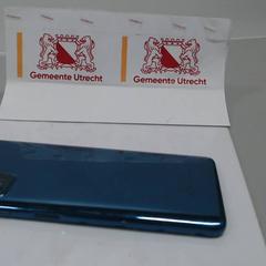 Mobile phone BLAUW Motorola, as reported by Gemeente Utrecht using iLost