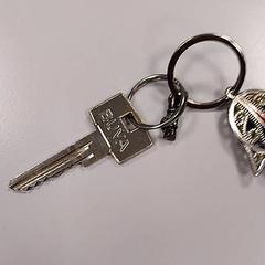 Sleutel, zoals gemeld door Vrije Universiteit Amsterdam met iLost