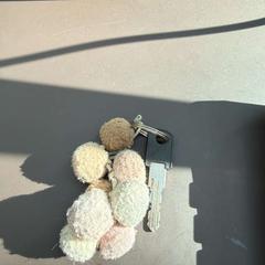 Key met pompoms, as reported by Van Gogh Museum using iLost