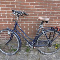Gazelle damesfiets blauw, iLost-i jakinarazi zaion moduan