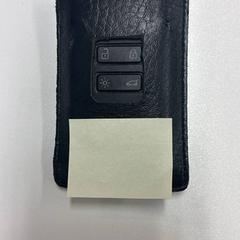 Kocsikulcs Zwarte lederen hoes, amint azt Gemeente Zonhoven az iLost segítségével jelentette.