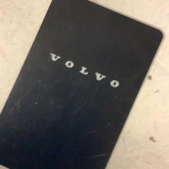 Volvo sleutelkaart, zoals gemeld door Artis met iLost