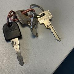 Klucze, zgłoszono przez Breng Arnhem przy użyciu iLost