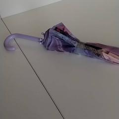 Deštník Paars plastiek, jak nahlášeno Regio Antwerpen - Brussel pomocí iLost