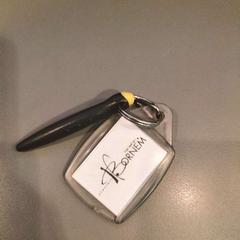 Bottle Badge met oude sleutelhanger Bornem, as reported by Gemeente Bornem using iLost
