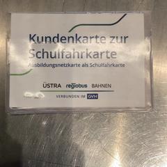 Schulfahrkarte, as reported by MEININGER Hotel Leipzig Hauptbahnhof using iLost