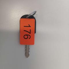 Bicycle key, as reported by Rock Werchter using iLost