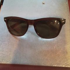 Zonnebril Bruin, zgłoszono przez Apenheul przy użyciu iLost