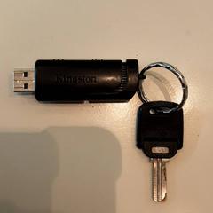 Usb-stick Zwart. Kingston. Met sleuteltje., as reported by LUMC using iLost