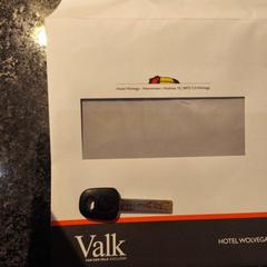 Key AXA sleutel, as reported by Van der Valk Hotel Wolvega Heerenveen using iLost