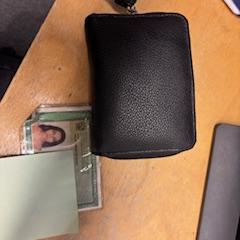 Black wallet Julia Moraes De Souza, som rapporterats till iLost