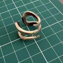 gold coloured ring in fantasy swirl, som rapporterats till iLost