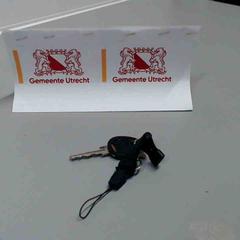 Sleutels, iLost를 사용하여 Gemeente Utrecht에 보고됨
