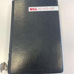 Libro schwarz, ha sido reportado por hoop Kirche - Campus Bremen con iLost