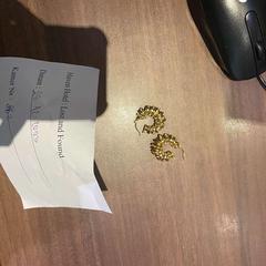 피어싱 goude oorbellen, iLost를 사용하여 Haven Hotel Rotterdam에 보고됨