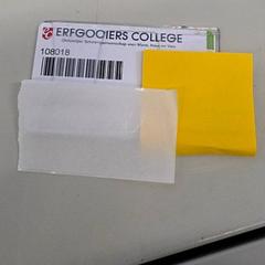 Wizytówka P. Van nunen, zgłoszono przez Transdev Gooi en Vechtstreek przy użyciu iLost