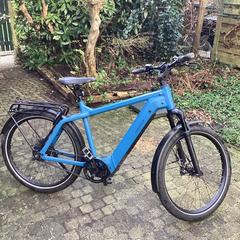 Blauwe fiets, merk Riese & Müller, ha sido reportado a iLost