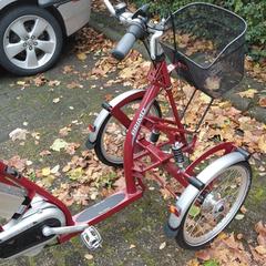 Electr,driewieler fiets, amint azt az iLostnak jelentették.