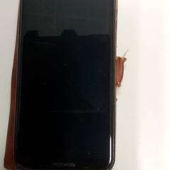 Smarthphone Motorola zwart, como reportado por Centraal magazijn utilizando o iLost