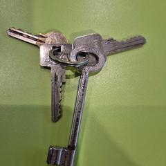Chaveiro ring met 4 sleutels, como reportado por Gemeente Hardenberg utilizando o iLost