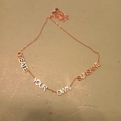 Ketting create your own sunshine, iLost-i jakinarazi zaion moduan