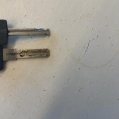 Chave, como reportado por GVB utilizando o iLost