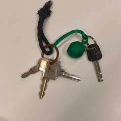 キーホルダー met zwart en groen lintje がiLostで Stad Hasselt によって報告されました