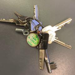 سلسلة المفاتيح، كما تم الإبلاغ عنه بواسطة Eindhoven Airport عبر iLost