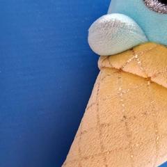 Plyšová facka cornet de glace, ako bolo nahlásené IKEA Rouen Tourville-La-Rivière pomocou iLost